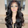 13*4 hot-selling European and American wigs for African ladies with lace front chemical fiber long curly hair wig wig chemical fiber high-end Korean high-temperature