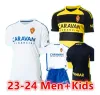 2023/24 Real Saragosse FRAN GAMEZ Maillots de football ZAPATER 2023/24 JERSEY POMBO SHINJI KAGAWA Maillots de football GUTI JAVI ROS KIDS L.