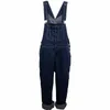 Heta mäns plus storlek 28-44 46 48 50 Överaller stor storlek enorma denim bib pants fi pocket jumpsuits a1ew#