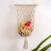 Paniers de rangement de fruits en macramé, support mural suspendu pour hamac, armoire de cuisine, conteneur de légumes et de bananes