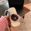 Celies Triumfal Arch Okulary przeciwsłoneczne Lisa w tym samym stylu Szklanki różowa rama słodka deska wielokątna rama anty promieniowanie Instagram Internet Celebryty