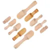 Spoons 10 Pcs Coffee Scoop Small Wooden Spoon Salt Kitchen Candy Tea Seasoning Gadget