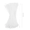 Dekorativa blommor Handgjorda blommor Core Wedding Decore Pistils för att göra Cake Office Floral Diy Project Artificial Cotton Thread Realistic