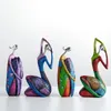Figuras decorativas escultura abstracta de mujer decoración de escritorio accesorios para el hogar estatuas para sala de estar