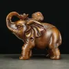 Skulpturen Harz Glück Elefant Figuren reiche Tiere Ornamente für Schreibtischbuchhandel Weinschrank Wohnzimmer Dekoration Feng Shui