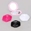 Mini specchio vintage retrò a forma di fiore di rosa 3D stereo bifacciale per trucco cosmetico compatto veloce F9398091473