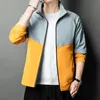 Printemps et automne homme Fi col montant veste à glissière légère mince version coréenne de la tendance manteau décontracté fi O8vJ #