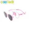 COOL KIDS Lunettes de soleil pour enfants UV400 Lunettes de soleil à clipser Lunettes pour enfants Montures de lunettes Matériau souple Lunettes flexibles 240322