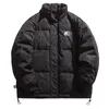 winter Reflective Plaid Pattern Puffer Jacket Parka Men Warm Bubble Padded Coat Casual Streetwear Windproof Outwear Mens Jacket e3SO#