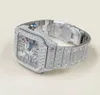 Iced Out Uhr Moissanit VVS Diamant Hip Hop Herrenuhr Moissanit Uhr