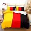 Bedding Desenta capa de edredão de padrão de bandeira nacional conjunto para adultos edredom de cama para crianças 10 tamanhos