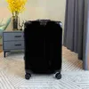 Suitcase Pc Riw All-aluminium Alloy Thickened Aluminium Models Universal Mute Wheel Large-capacity Brand Case Luggage Travel 240109