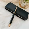 Stylos à bille en gros Giftpen haute qualité 149 luxe Sier or Rosegold Clip noir résine stylo à encre pour l'écriture 8791066 livraison directe Oti3P