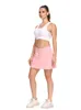 Femmes Golf Skort avec ventre Ctrol ceinture femmes jupe de tennis jupes de golf plissées avec poches Skort entraînement jupes de sport 01kx #