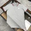 Moda masculina camisa polo marca de luxo designer polo camiseta verão moda respirável manga curta flip colarinho casual topo