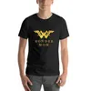 Polos masculinos Wonder Mom camiseta fofa tops verão roupas kawaii masculinas