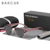 BARCUR Natural Wooden Sunglasses for Women Polarized Walnut Mens Sun Glasses Handmade Wood Eyewear Accessory Oculos 240322