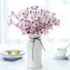Flores decorativas Plantas verdes artificiais Bonsai Branca Pastoral Plum Blossom Cherry Rosa Caixa Littleleaf Chinese Falsa