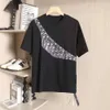 10A جودة tshirt قميص القميص السوستة تطريز قصير الأكمام t قميص mens tee f jacquard designer tshirts letter polo top pullover sweatshirt us size s-xl