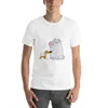 2 Stupid Dogs T-Shirt vêtements vintage T-shirt à manches courtes pour un garçon t-shirts noirs unis hommes E8ma #