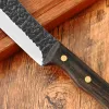 Messer Edelstahl Chef Schlachten Messer Geschmiedet Ausbeinen Schneiden Metzger Messer Hackmesser Kochen Werkzeuge Obst Fleisch Cutter