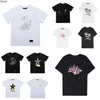 Designer Summer Palm Angles T-shirt da uomo Moda Luxury Palm Angles Coppia Puro cotone Lettera Stampa T-shirt Street Trend Hip Hop T-shirt allentata Abbigliamento 2173