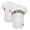 Custom 2024 Team Mexico Baseball Jersey Isaac Paredes Oliver Perez Alex Verdugo Alejandro Kirk Roberto Osuna Alek Thomas Jarren Duran Luis Urias Alan Trejo