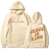 Jesus älskar dig överdimensionerade grafiska hoodie kvinnor hiphop vintage hooded tröjor tröjor för kvinnor trendig estetisk topp y0gb#