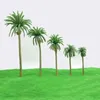 Decoratieve Bloemen Boom Model Beeldje Landschap Desktop Ornament Voor Strand Tropische Jungle Luau Hawaiiaanse Feestartikelen 10st