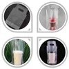 Elimina contenitori 200 pezzi Cacco per latte da tè bevande portatili Take-Clear Handle Succo di succo di bevanda Materiale monouso Materiale usa e getta.