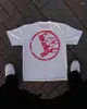 T-shirts pour hommes American Gothic Quirky Lettre Imprimer T-shirt surdimensionné Mode Rétro Lâche Polyvalent Harajuku Style de couple à manches courtes