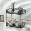 Storage Boxes 1/2/3 Pcs Multi-Tier Great Load Bearing Cosmetic Rack Transparent Under Sink Organizer Kitchen Pantry Box