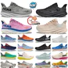 nieuwe Bondi 8 Clifton 9 hardloopsneakers Kawana Mach designerschoenen voor dames heren triple zwart wit roze oranje blauw grijs paars heren dames buitensporttrainers