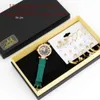 Orologio con orecchini di perle da donna New Love East Study