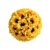 Fleurs décoratives, 1 pièce, Simulation de mariage, ornement de tournesol pour décor (jaune)