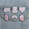Transgender Enamel Pins Custom Trans Rights Are Human Right Brooches Lapel Badges She Is Gay Jewelry Gift for Loves Friends