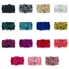 15 Colors Baby Girls Gold Velvet Bow Headbands Kids Bowknot Princess Solid Hair Band Children Boutique Hair Accessories M2495 11 LL