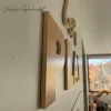 Recorte de parede para sala de crianças em miniatura VAMOS JOGAR Decoração de parede para sala de jogos, letreiro de madeira para brincar, letreiro para jogar
