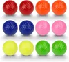 Красочные мячи для мини-гольфа CRESTGOLF, 6 шт. в упаковке, из двух частей, тренировочные мячи для гольфа, Pelotas 240328