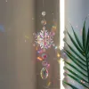 Suncatchers Original Julsäljning Ab Color Snowflake Crystal Sun Catcher Icicle Pendant Window Christmas Tree Decoration