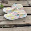 Casual Shoes Summer Women Canvas Fashion Flat Sneakers Printing Flower Breathable Vulcanized Women's Sports Running