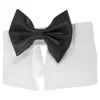 Dog Apparel Tuxedo Collar Bow Tie Decorative Kitten Adjustable Cat Pet Gift Puppy Collars