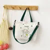 Shoulder Bags Cute Little Bag Kawaii Japanese Canvas Messenger Student One-shoulder Tote High Capacity Shopping Satchels