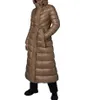 Puffer Jacket Classic Women Coats High Quality Fashion Womens Winter Ultra Lightweight Hooded Packable Long Down Casual Woven