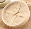 Cushion Bamboo Steamer Fish Rice Vegetable Snack Basket Set Kitchen Cooking Tools Cage or Cage Cover Cooking Cookware Cooking