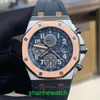 Pilot AP Wrist Watch Royal Oak Offshore Series 26471Sr Room Golden Blue Plate Baoqilai Limited Edition Mens Timed Fashion Leisure Business Sports Watch