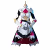 genshin Impact Noelle Cosplay Costume Knights Cosplay Maid Costume Full Set Noelle Dr Cosplay Noelle D9lQ#