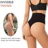 High Waist Tummy Control Panties Women Thong Panty Shaper Slimming Underwear Butt Lifter Belly Shaping Cincher Brief Body Shaper