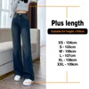 Frauen Jeans 2024 Frühling Frau Baggy Breite Bein Baumwolle Hohe Taille Gerade Hosen Vintage Wash Koreanische Mode Trendy Denim hosen