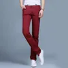 proste spodnie męskie Pełna długość spodni robocza Spodnie 2023 Spodnie swobodne spusty stałe kolor lg